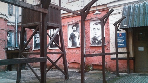 Exposição no Museu Gulag em Moscou.