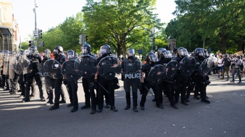 Polícia em Washington DC.