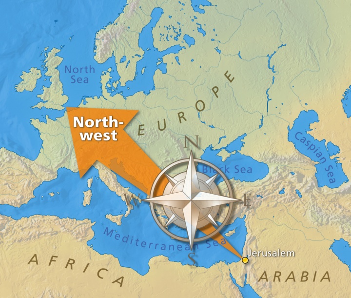 As Profecias do Reassentamento de Israel no Noroeste da Europa