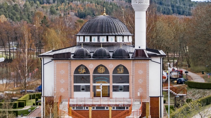 Uma mesquita em Estocolmo, Suécia. Uma mesquita em Estocolmo, Suécia.