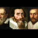 Nicolaus Copérnico, Galileo Galilei, Johann Kepler, William Harvey e Sir Isaac Newton.