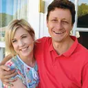 Cathy e seu marido Vivien Botha.