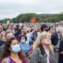 Alguns dos milhares que participaram no “O Retorno”.