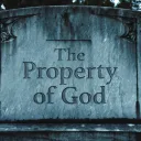 Um marcador de lápide.