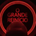 Um dedo apertando um botão "reset" (re-início).