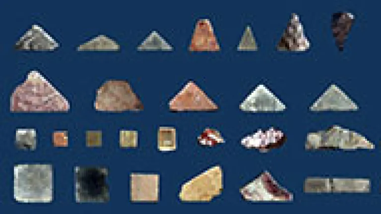 tile fragments