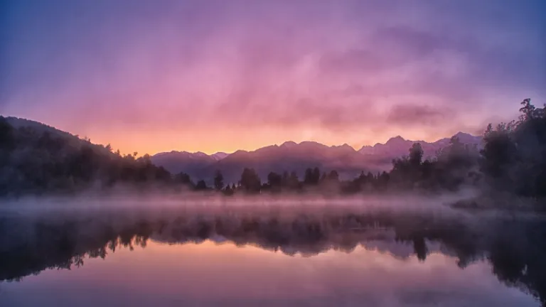 Uma paisagem cênica