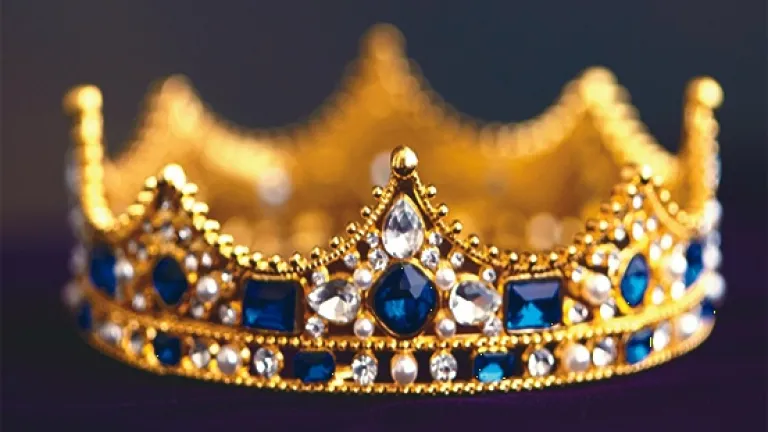 A coroa de um rei.