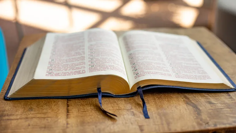 uma Bíblia aberta