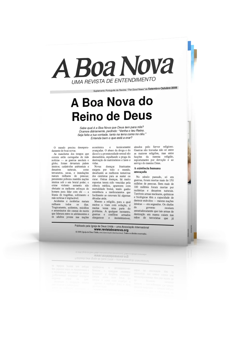 A Boa Nova: Setembro - Outubro 2009