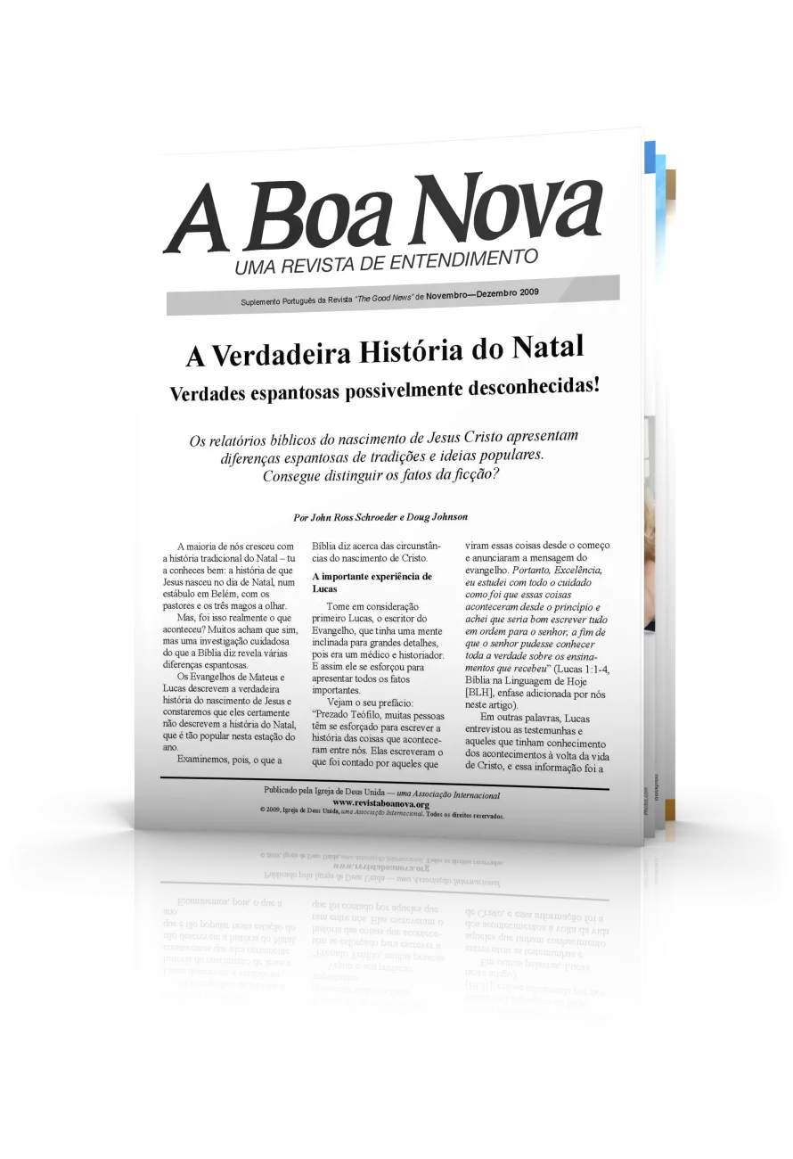 A Boa Nova: Novembro - Dezembro 2009
