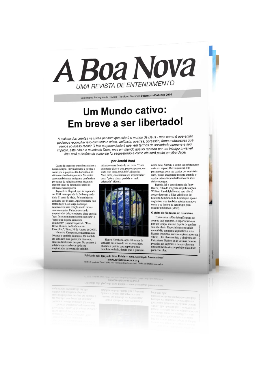 A Boa Nova: Setembro - Outubro 2010