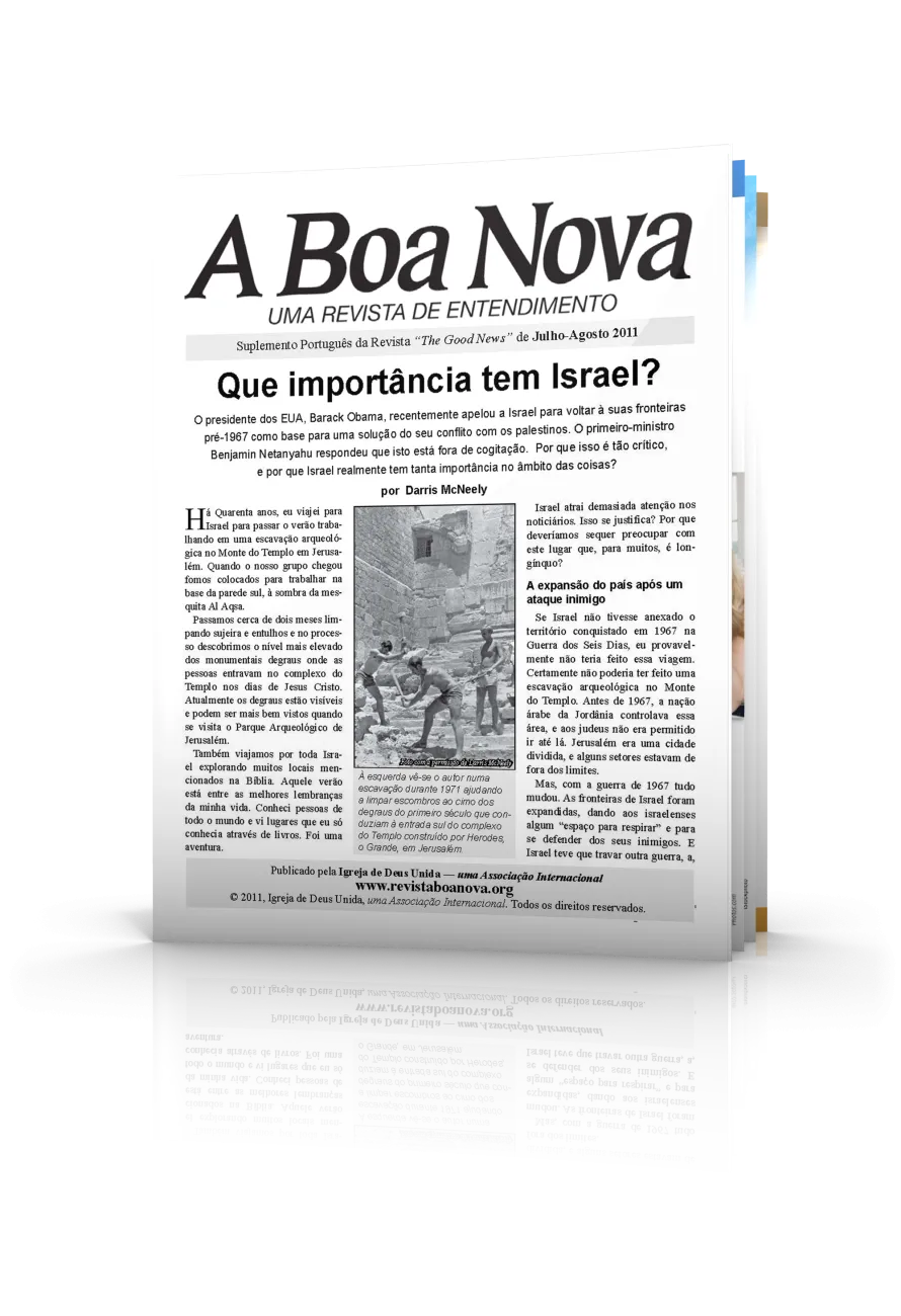 A Boa Nova: Julho - Agosto 2011