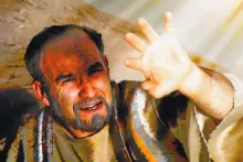 Uma representação artística do Apóstolo Paulo.