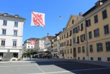 flags in Winterthur