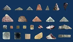 tile fragments