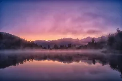 Uma paisagem cênica